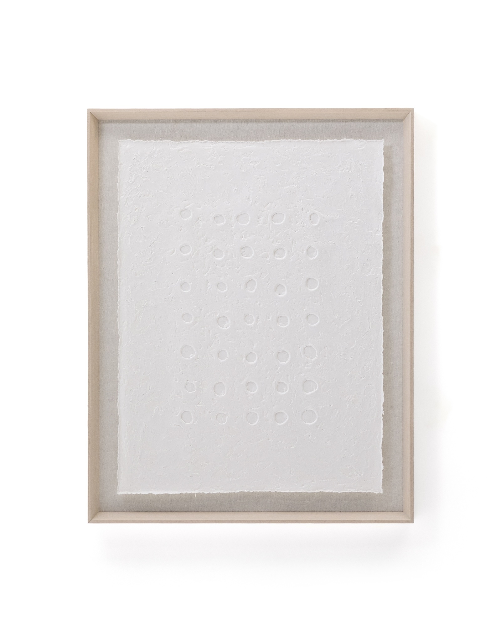 Olvin Абстрактная картина на белой бумаге с рельефным рисунком 73,6 x 93,6 см La Forma (ex Julia Grup)