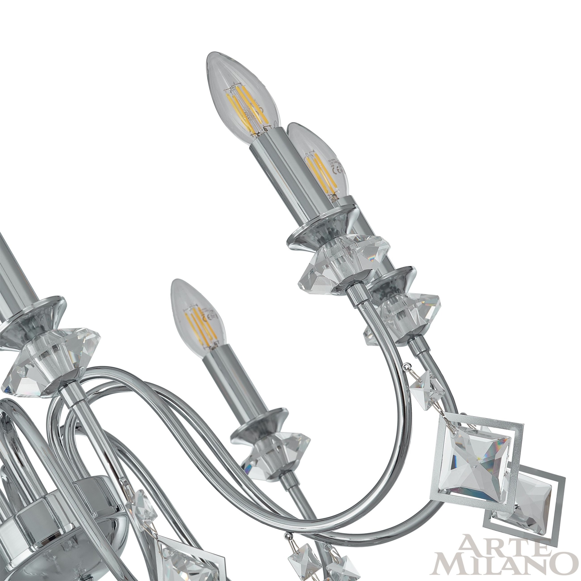 Люстра 342101/8 CR Arte Milano