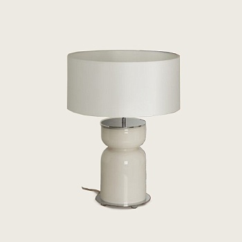 Настольная лампа Got хромированный металл / абажур 801011/36 Aromas del Campo