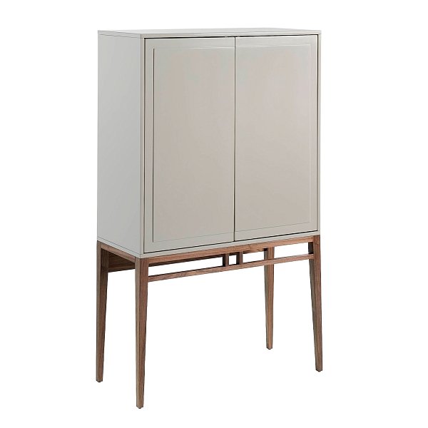 Буфет Angel Cerda CP1709 /3073 жемчужно-серый с ножками из ореха Angel Cerda