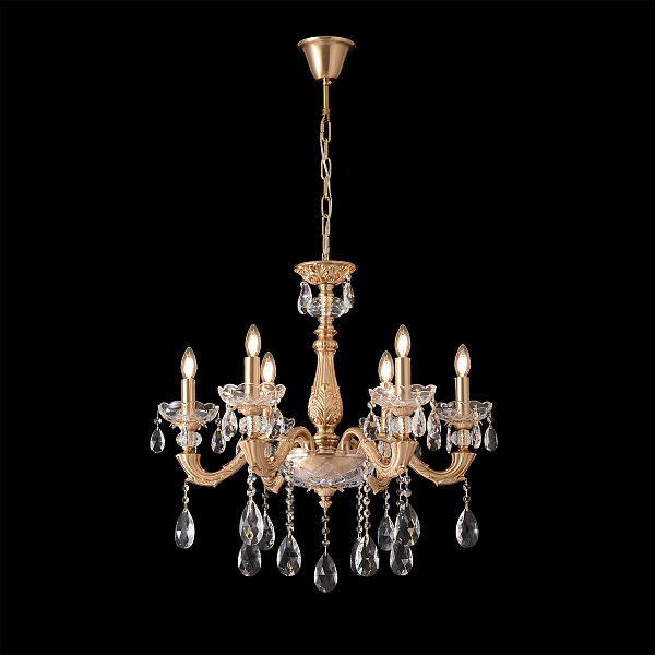 Люстра Crystal Lux ELIZABETH SP6 BRASS