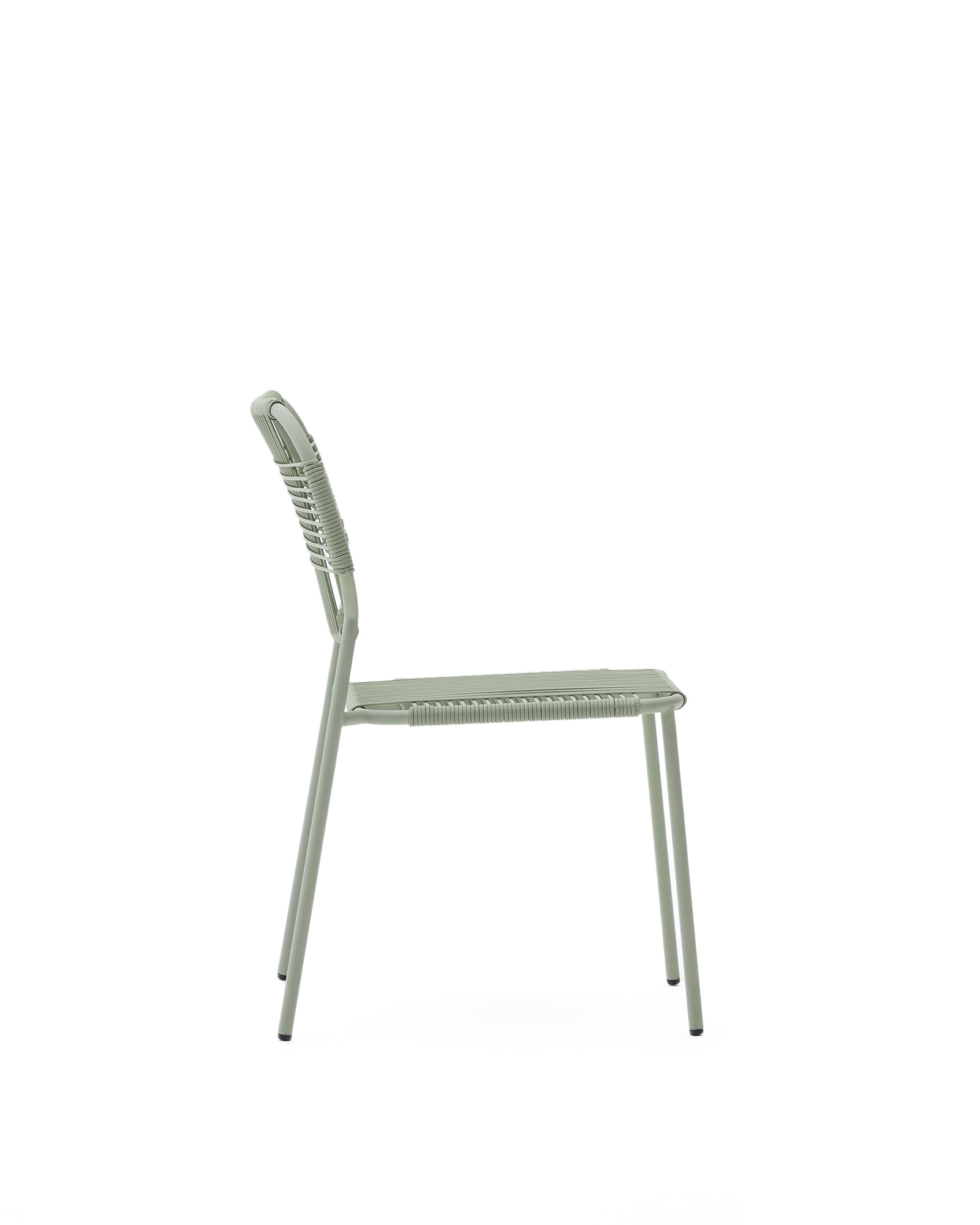 Уличный стул Talaier из шнура и оцинкованной бирюзовой стали La Forma (ex Julia Grup)