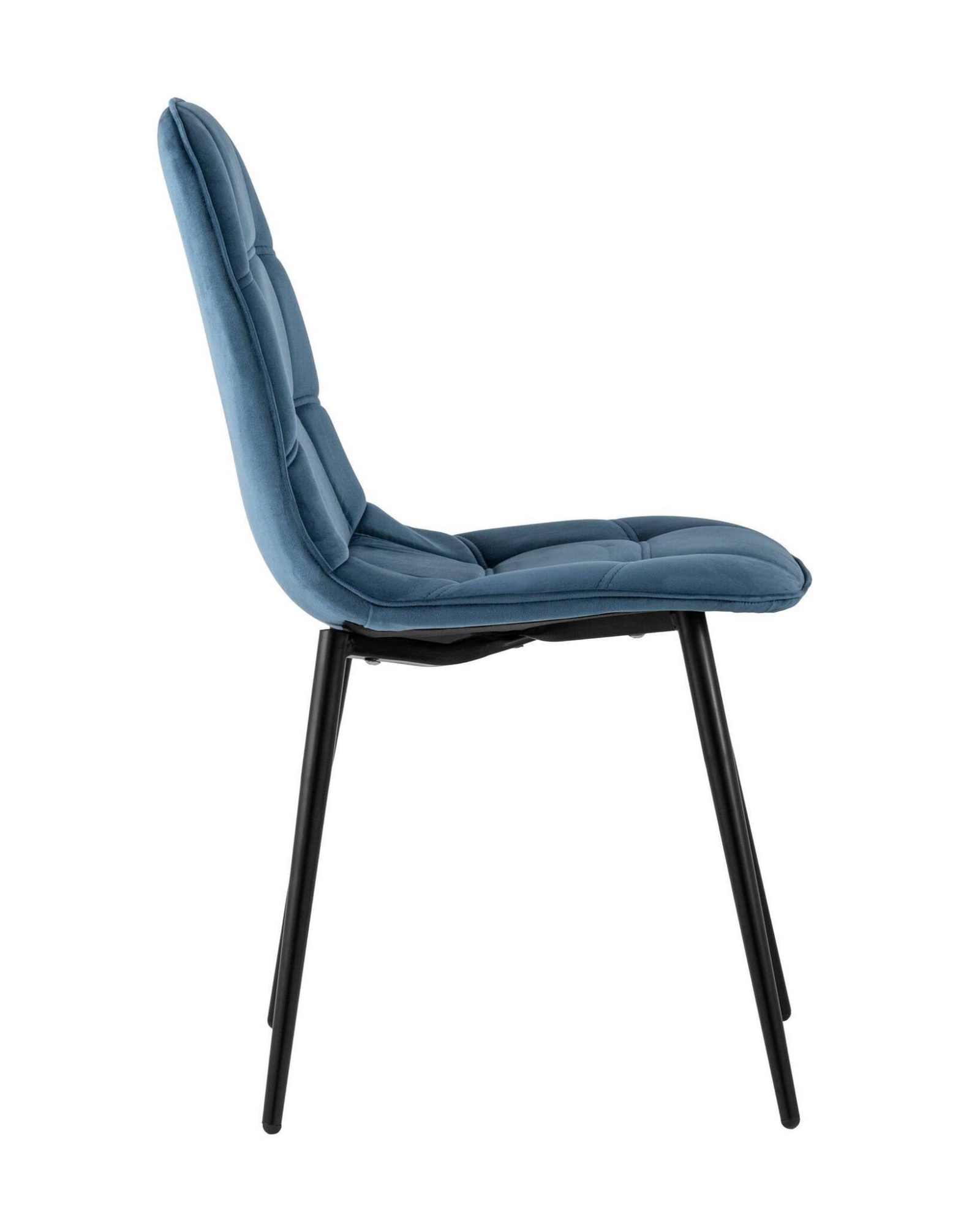 Стул Тейлор велюр пыльно-синий Stool Group