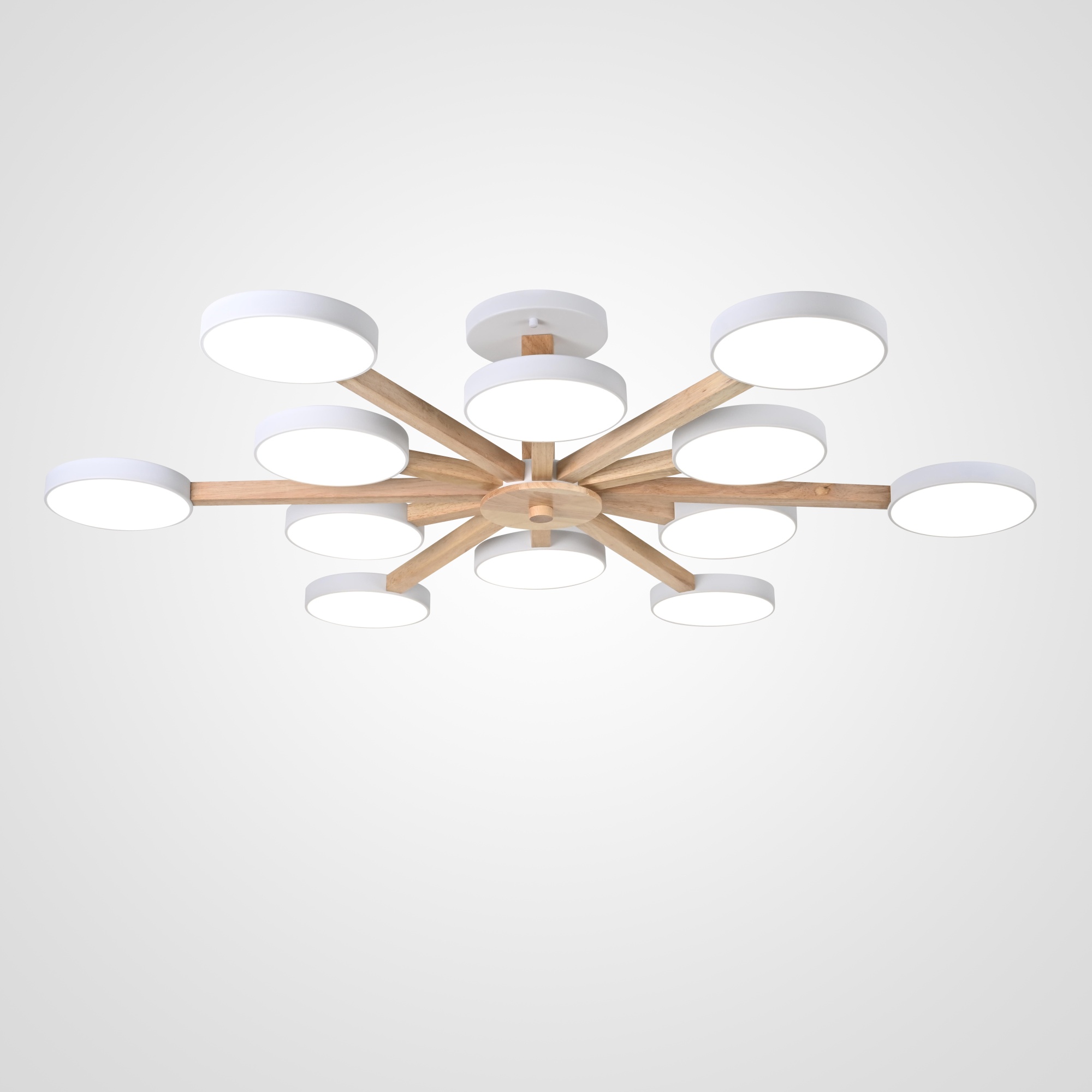 Потолочный светильник TURNA L12 White by ImperiumLoft