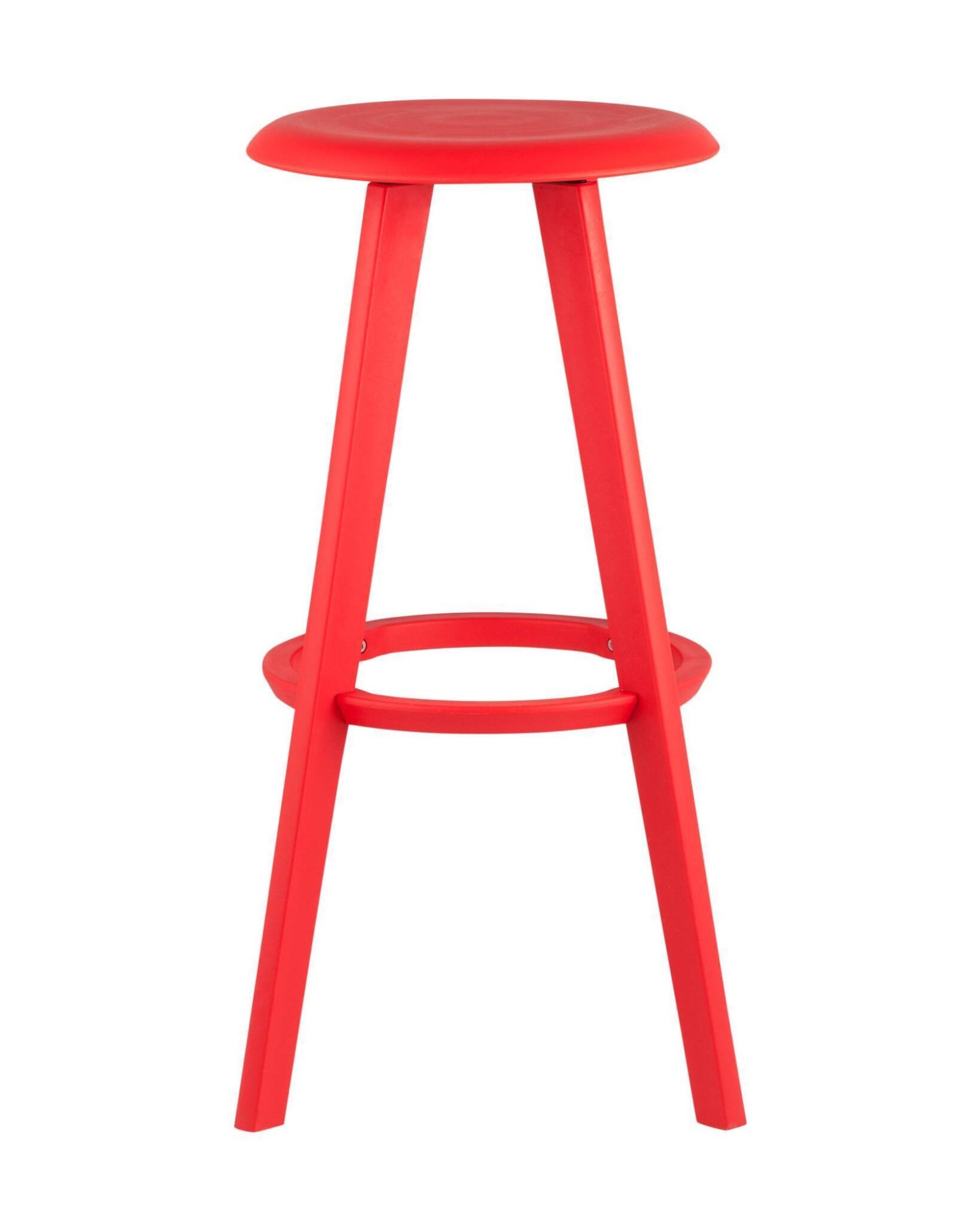 Стул барный вращающийся Hoker красный Stool Group