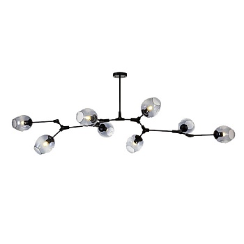 Люстра Адель Branching Bubble Chandelier L8 Black Tinted by ImperiumLoft