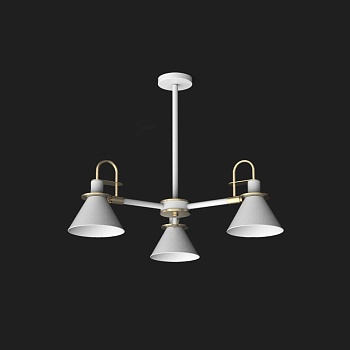 Люстра на штанге CODA D76 White by ImperiumLoft