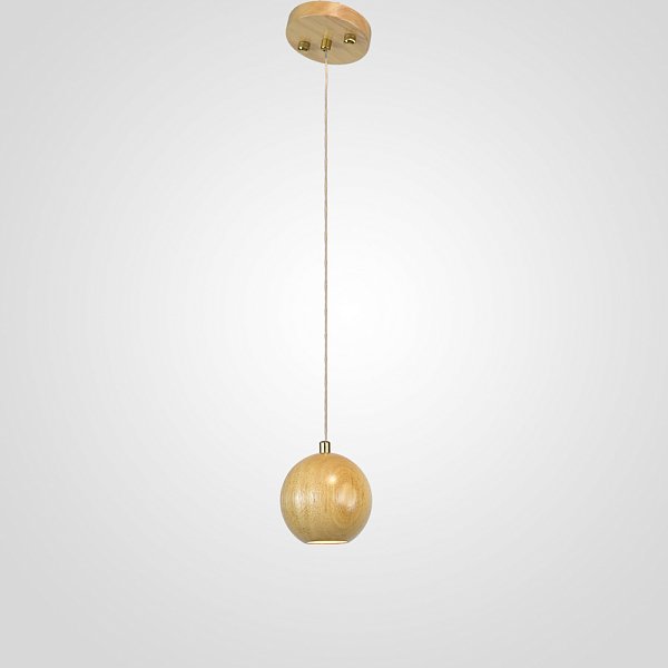 Подвесной Светильник Lofter Wooden Sphere By Imperiumloft