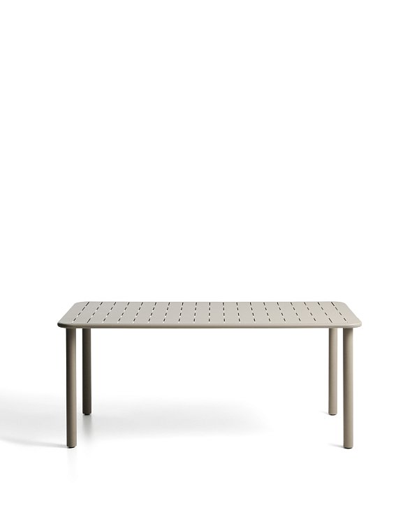 Уличный стол Brai из оцинкованной стали бежевого цвета, 180 x 90 см La Forma 482203