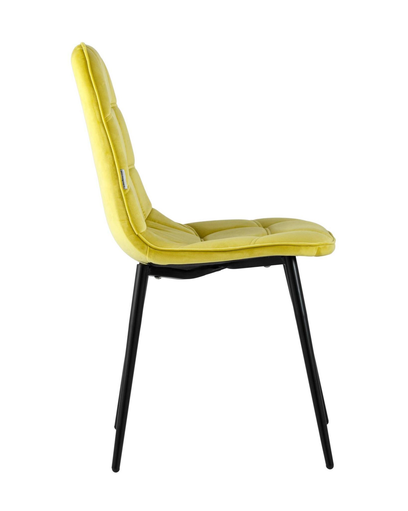 Стул Тейлор велюр желтый Stool Group