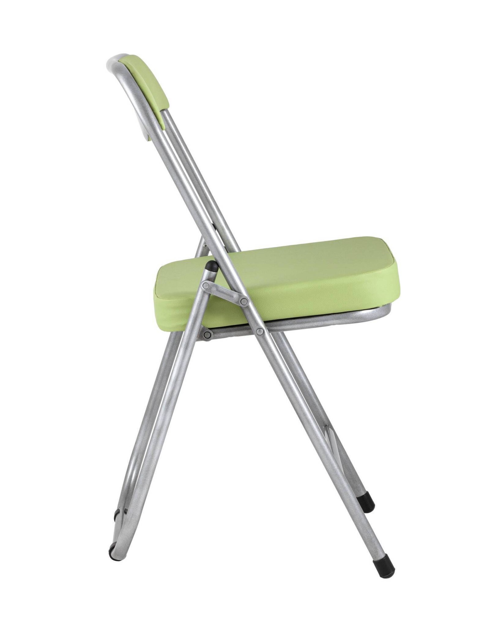 Стул складной ДЖОН металлик, салатовый Stool Group