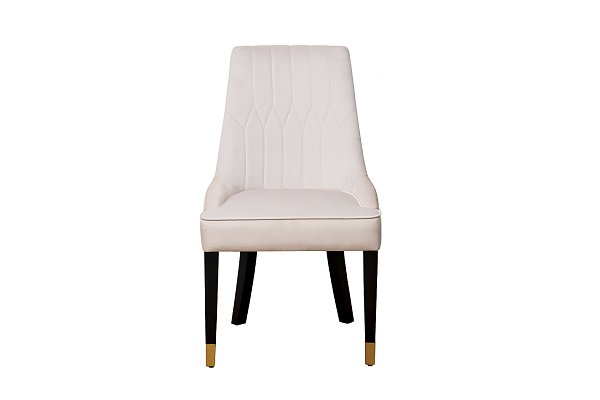 Стул Elegante велюровый светло-бежевый Garda Decor ELEGANTE-2K-Colt002