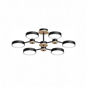 Люстра на штанге LED4U L3216-730 BK