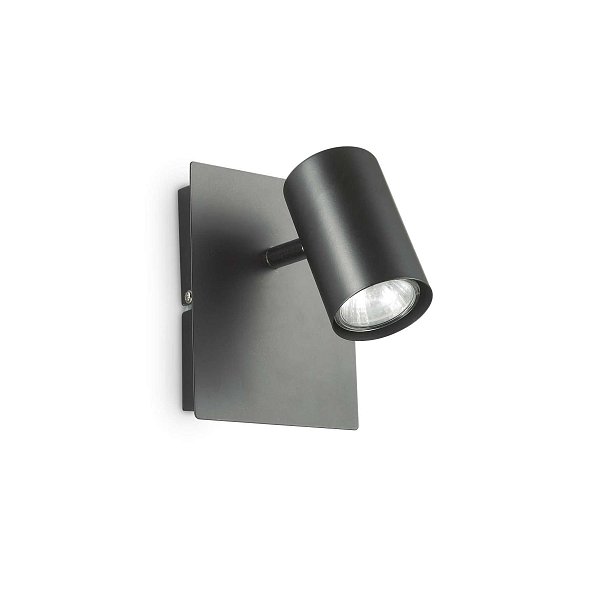 Настенный светильник Ideal Lux SPOT AP1 NERO 115481