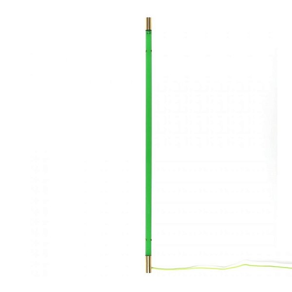 Настенный светильник Seletti Linea Golden End Green 06940 GRE