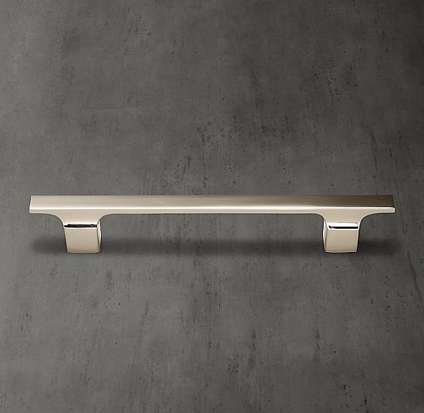 Ручка-скоба Restoration Hardware Colliers L.15.2 Polished Nickel
