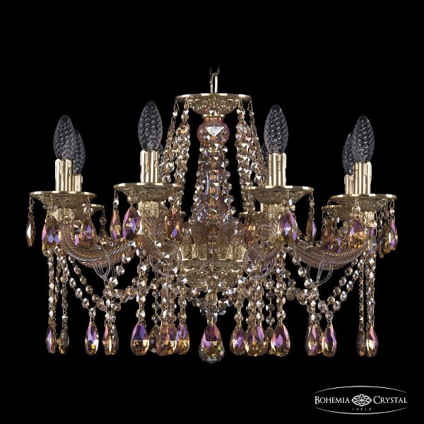 Подвесная люстра Bohemia Ivele Crystal 16113/8/200 G M777