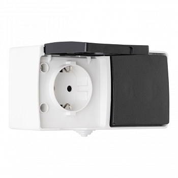 Розетка Arte Milano 309.52-1.grey