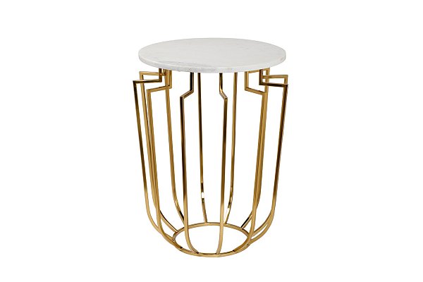 Столик журнальный с мраморной столешницей Garda Decor 79MAL-7072