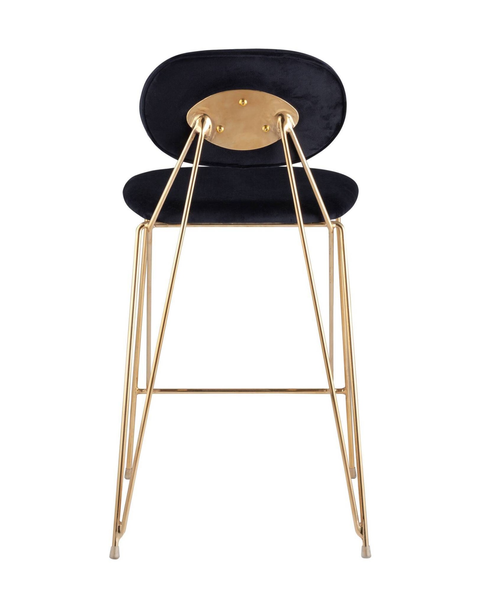 Стул Элис полубарный темно-синий Stool Group