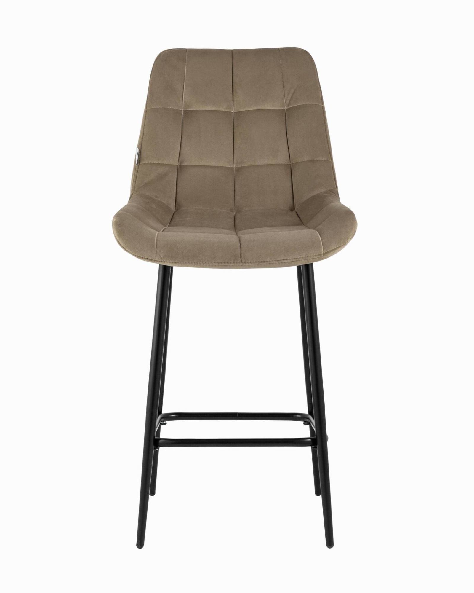 Стул полубарный Флекс велюр капучино Stool Group