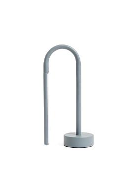 Переносная настольная лампа Bow из синего алюминия La Forma (ex Julia Grup)