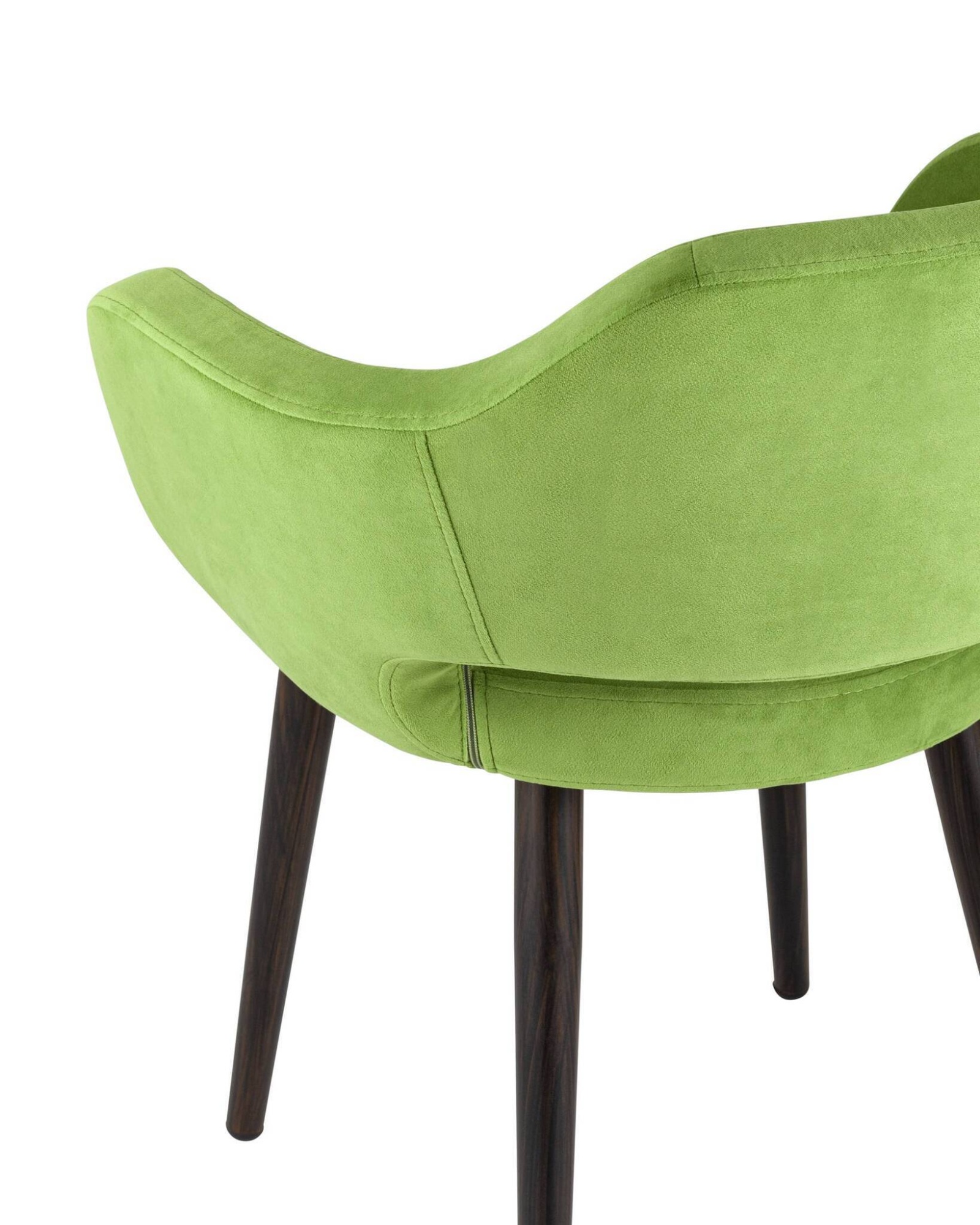 Стул с подлокотниками Саймон велюр травяной Stool Group