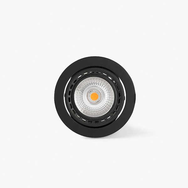 Черный даунлайт Mini Optic LED 12/18Вт 2700K 56° 1565/2100 лм Faro
