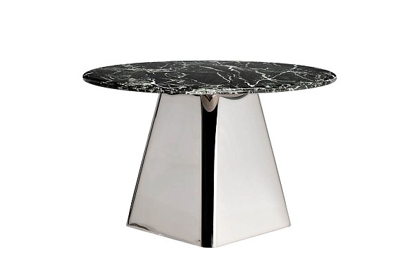 Стол обеденный Verde искусственный мрамор/хром Garda Decor 76AR-8121-STOL/OB