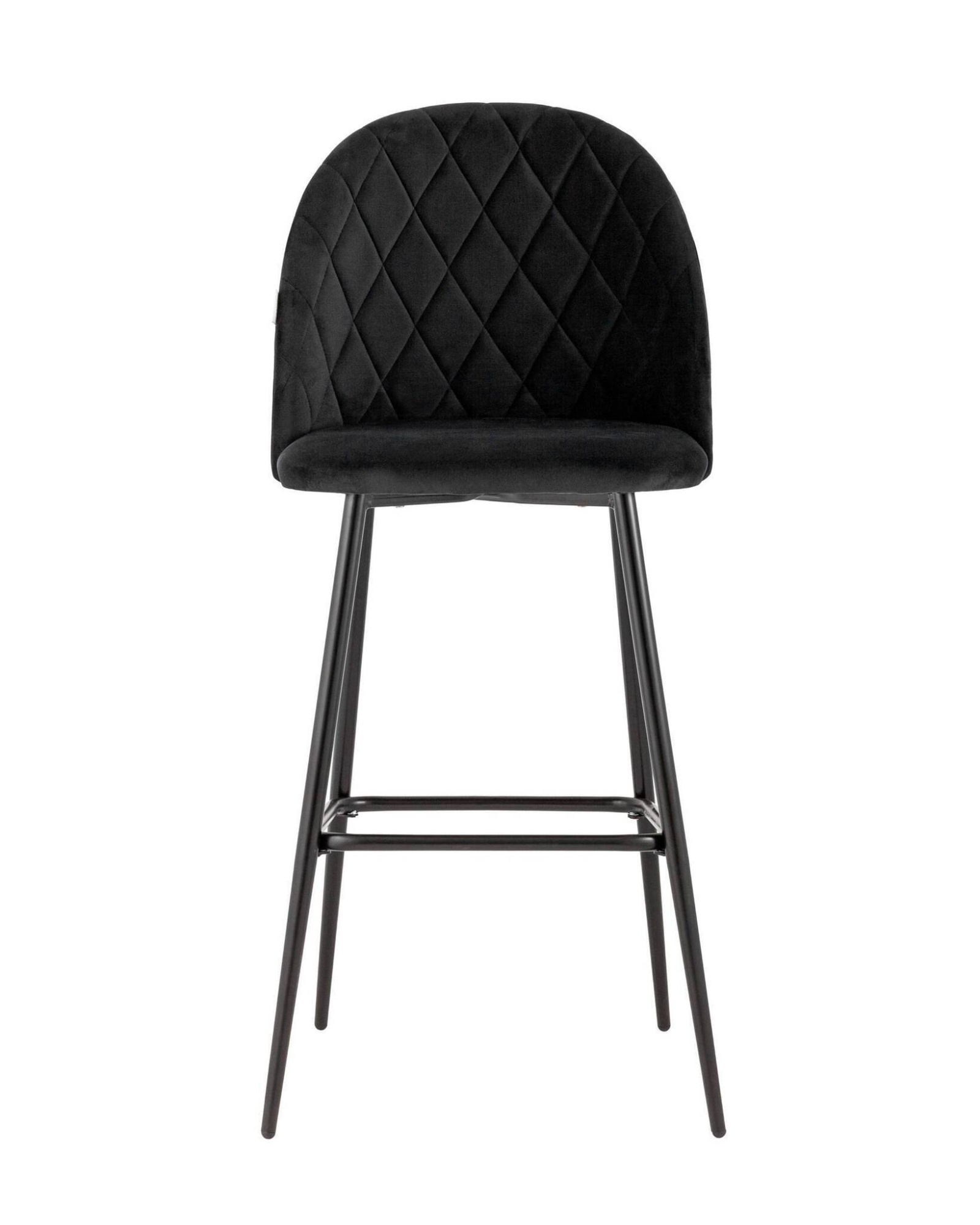 Стул барный Марсель велюр черный Stool Group