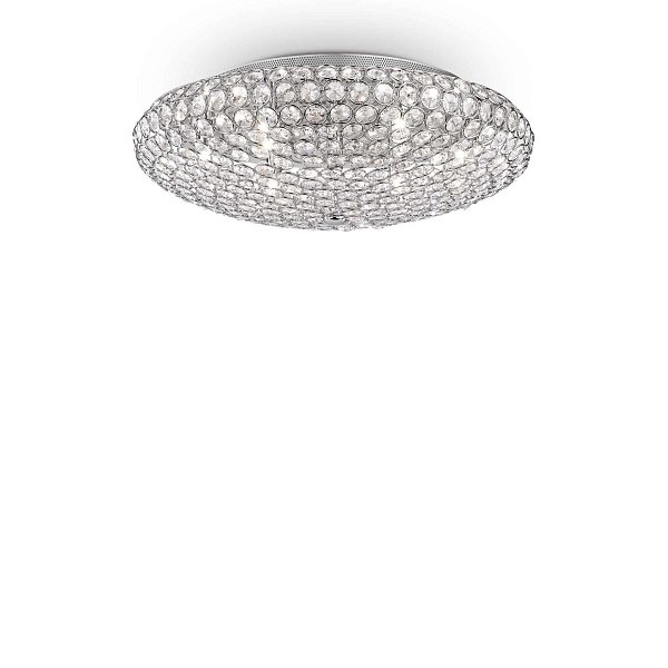 Потолочный светильник Ideal Lux KING PL9 CROMO 073255