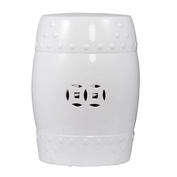 Столик акцентный Glasar 68136-WHIT