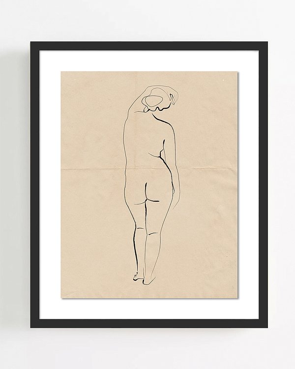 Интерьерный постер Nude Louvre Home DPP360924VHS