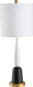 Светильник настольный с абажуром Glasar 77473CE-DS