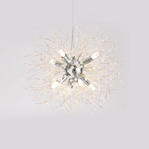 Подвесная люстра ROSALIA D40 Chrome by ImperiumLoft