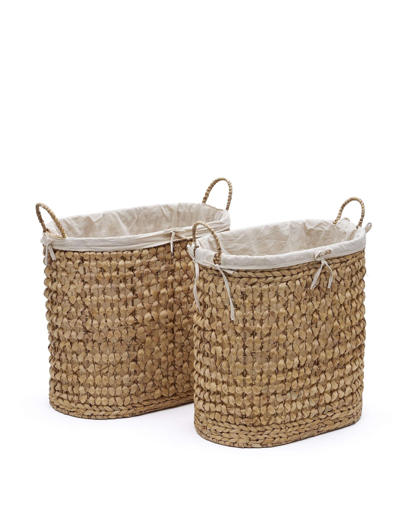 Tressa Набор из 2-х корзин для белья из натурального волокна 50/60 см La Forma 175098