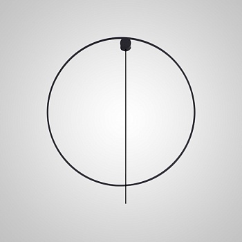 Настенный светильник WILD RING B D50 Black by ImperiumLoft