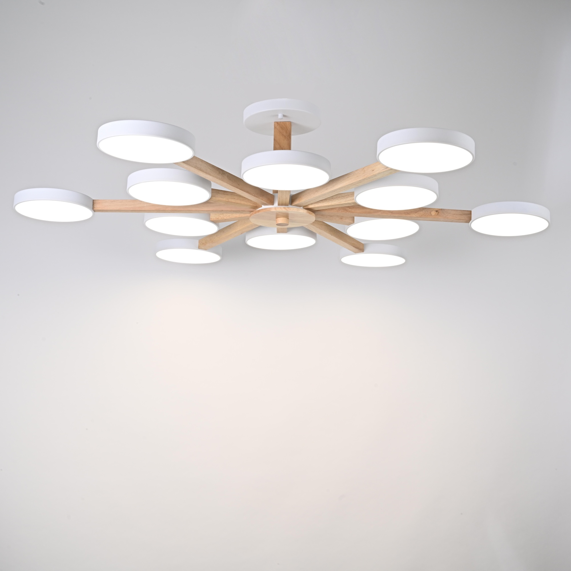 Потолочный светильник TURNA L12 White by ImperiumLoft