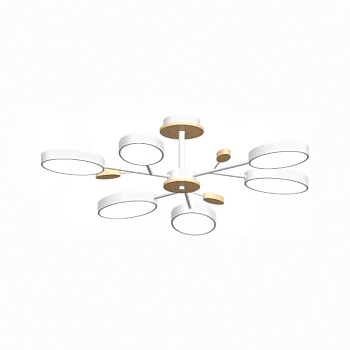 Люстра на штанге LED4U L3220-830 WH