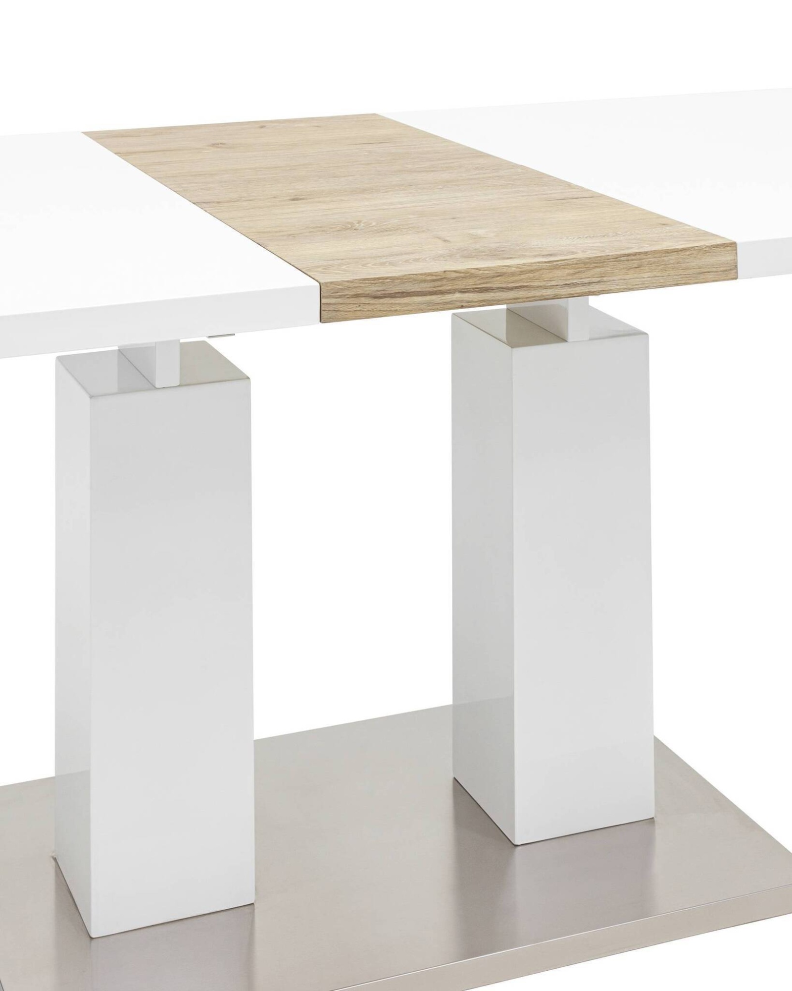 Стол обеденный Сиэтл раскладной 140-180*90 глянцевый белый Stool Group