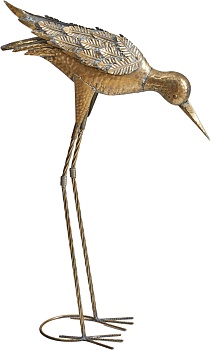 Декор напольный Цапля Glasar 57-233