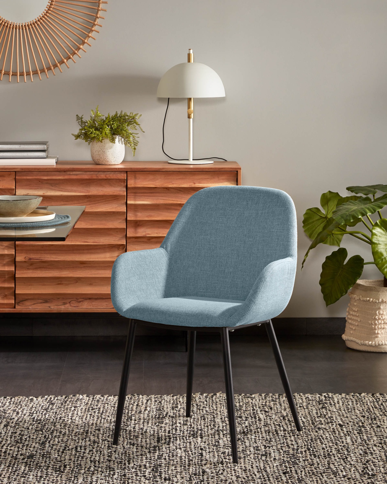 Стул Konna синий La Forma (ex Julia Grup)