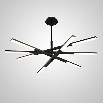 Подвесная люстра ORTON D96 Black by ImperiumLoft