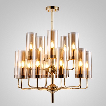 Подвесная люстра DELPHY L15 Brown by ImperiumLoft