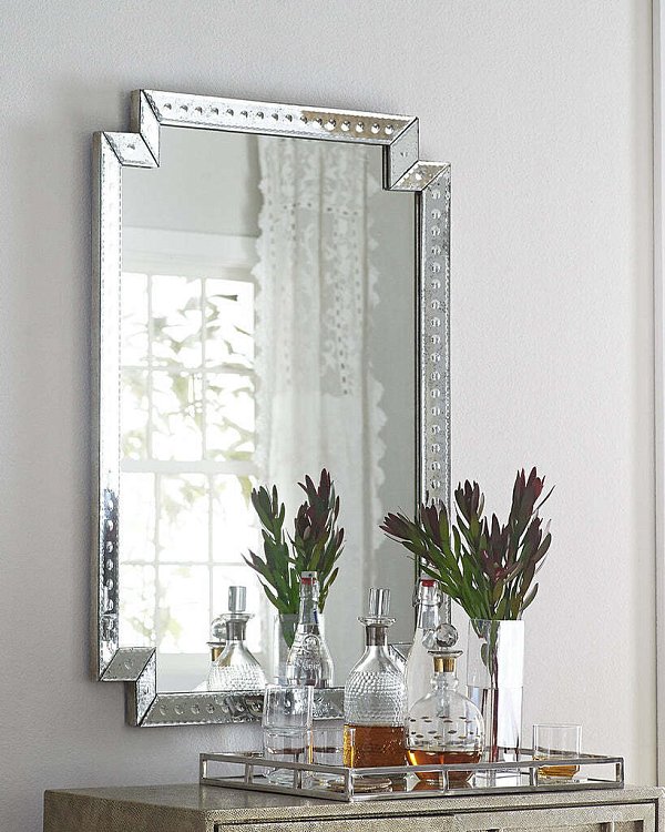 Настенное зеркало в раме Лурдес Louvre Home LHVM65