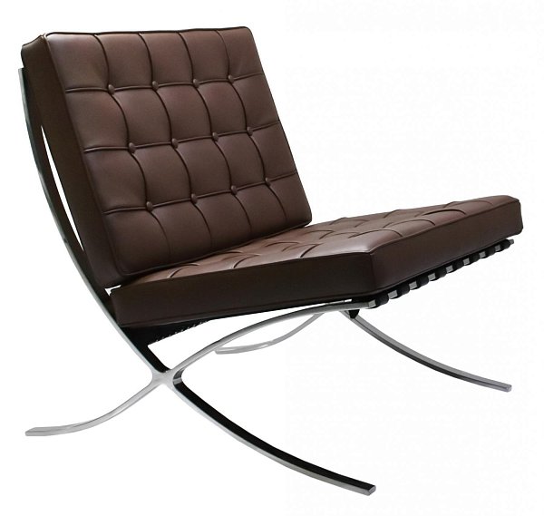Кресло BARCELONA CHAIR коричневый Bradex Home FR 0004