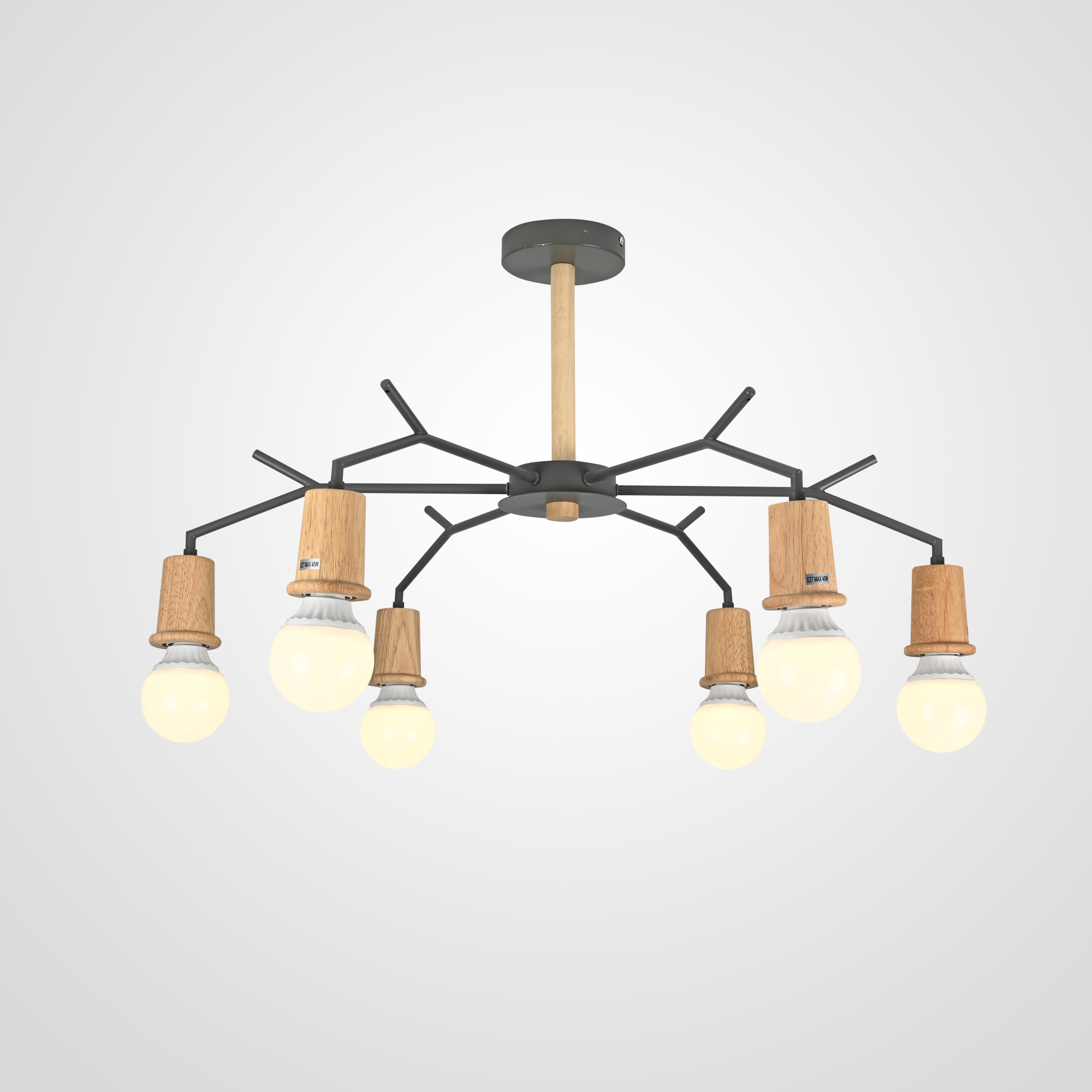 Потолочная Люстра Les Color D80 Grey By Imperiumloft