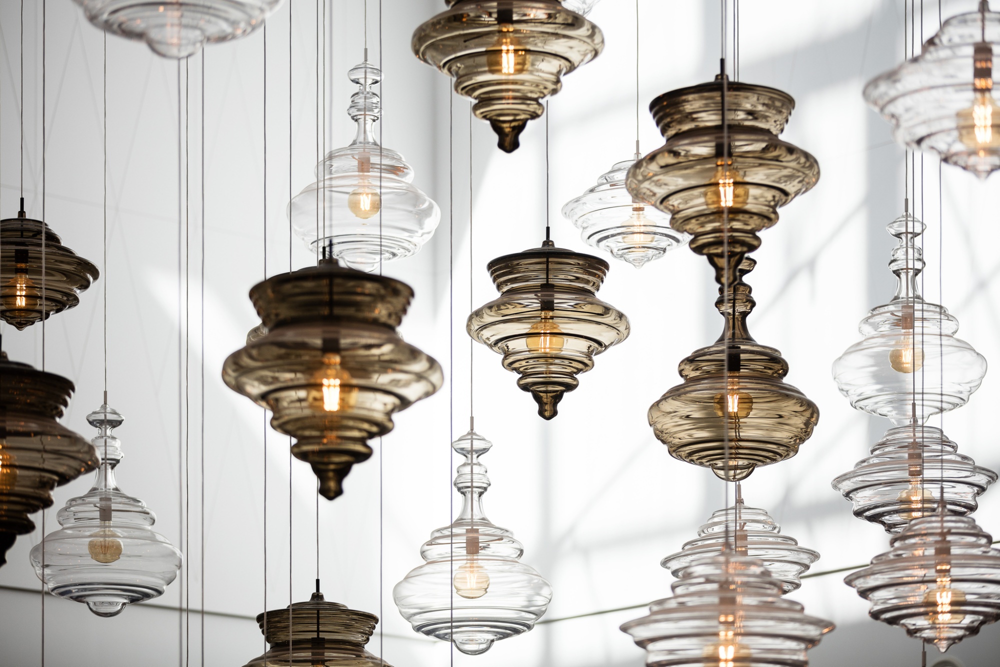 Подвесной светильник LASVIT Prague Estate Theatre Small smoke