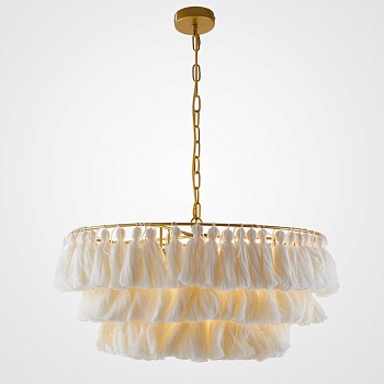 Подвесная люстра TASSEL Бежевый by ImperiumLoft