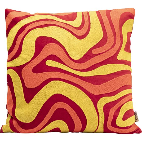 Подушка Electric Feeling Red 45x45cm KARE 57954